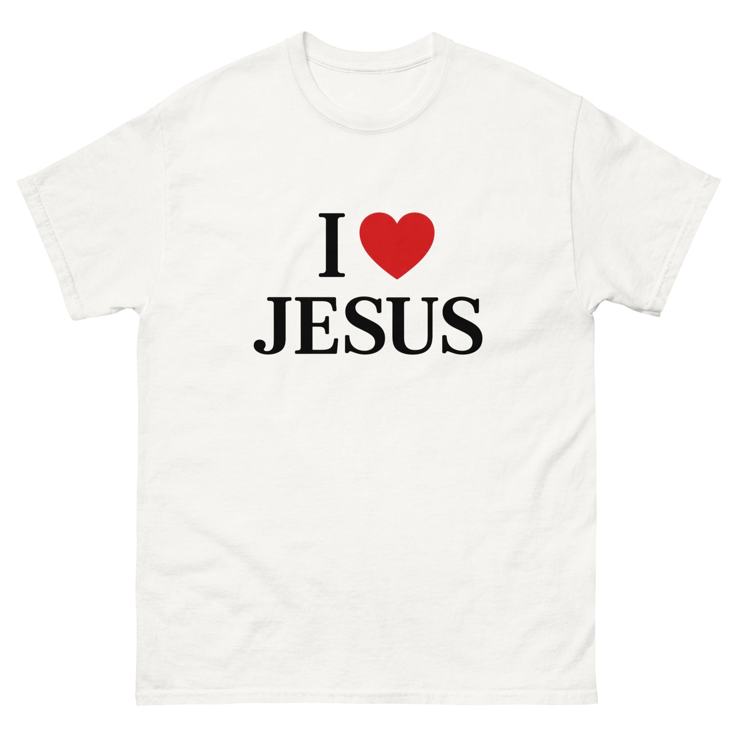 i love jesus t-shirt white