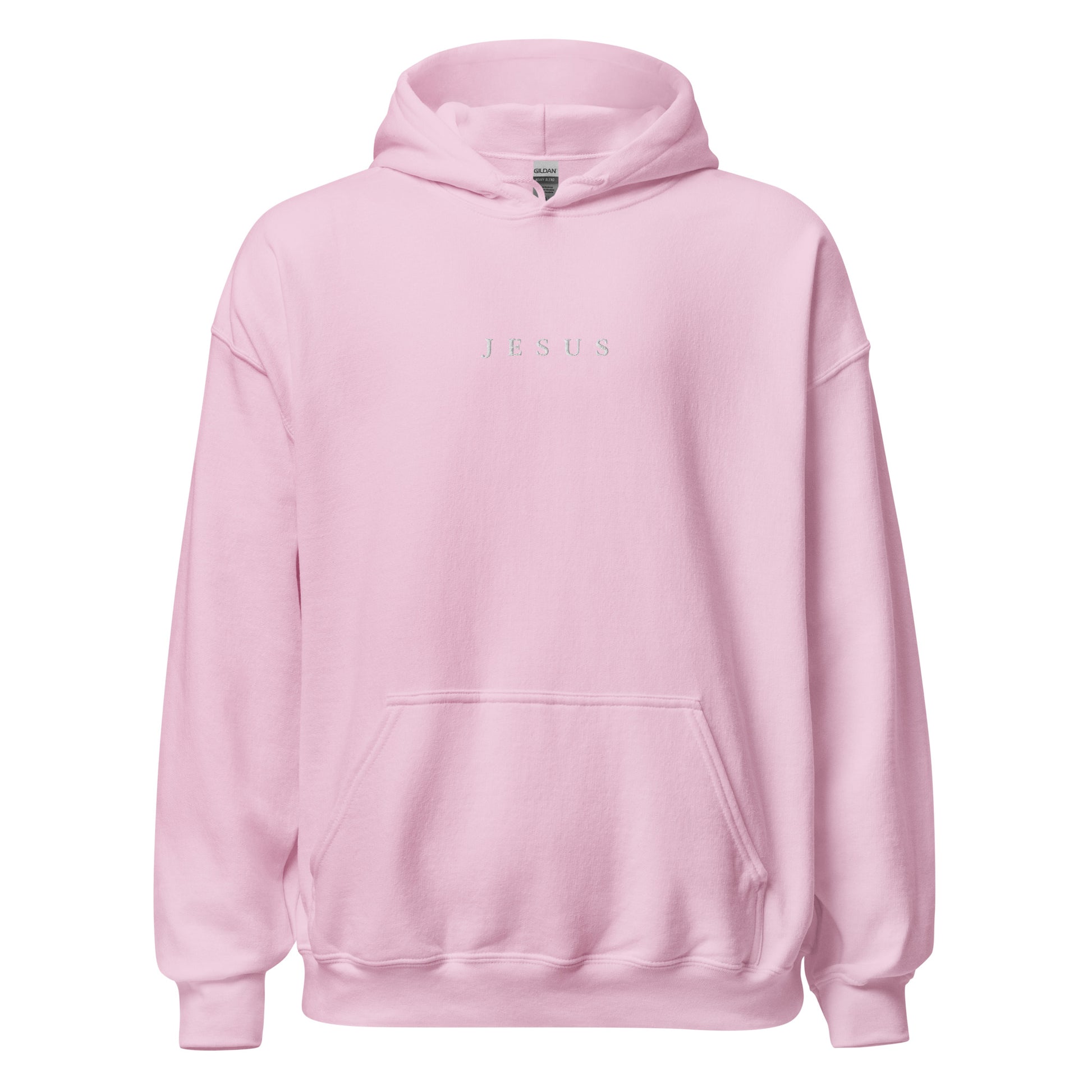 jesus hoodie pink