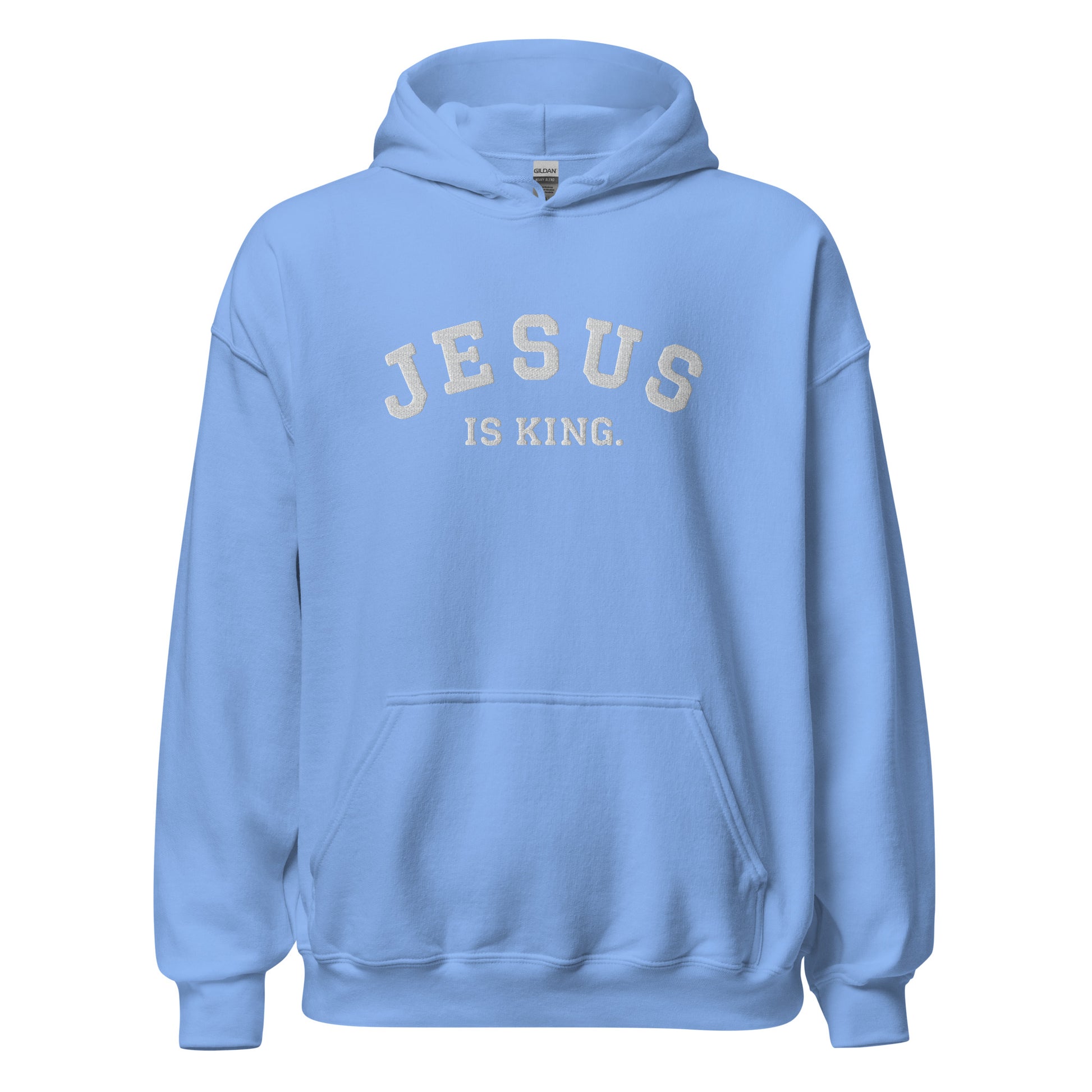 jesus is king hoodie blue royal